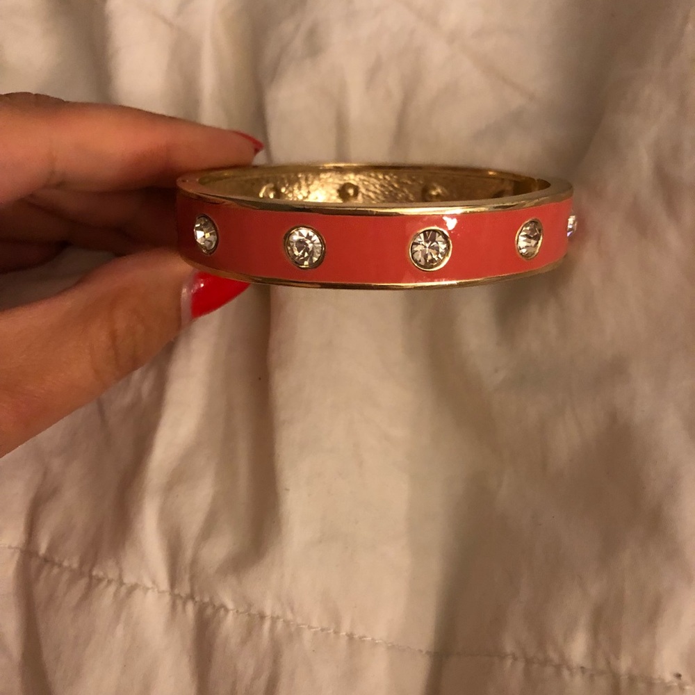 Peach/Gold Bangle - Picture 2 of 4